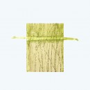 Sparkle Strip Organza Pouch | 3"x4", 4"x5", 5"x7", 6"x9"